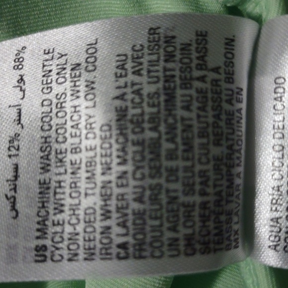 Ideology Strappy Tank Top Pistachio Green XXL - Picture 5 of 8